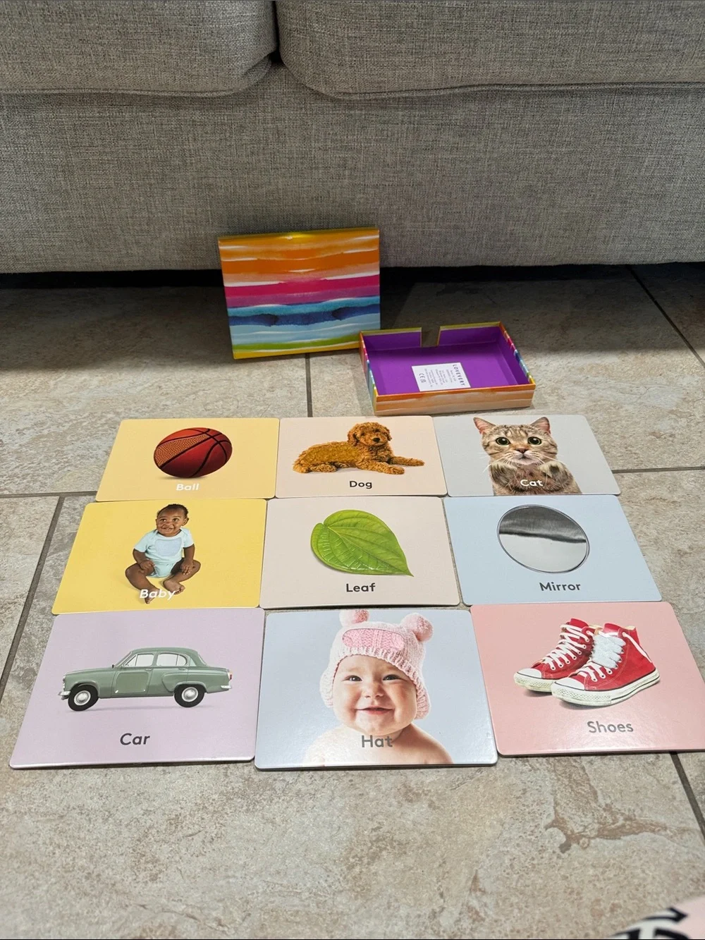 Lovevery Things I See Texture Cards